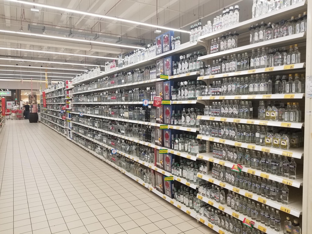 Supermercado en Polonia
