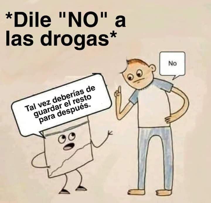 No a las drogas