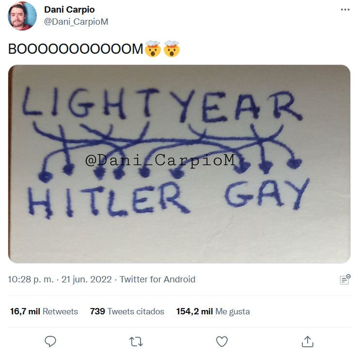 Lightyear Hitler Gay